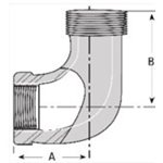 Street Elbow 90° NPT #150