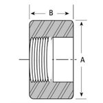 Half-Coupling NPT #3000