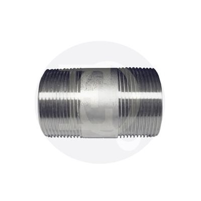 Mamelon 1 / 2" NPT X 8"lg SCH40 SS316