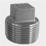 Square plug NPT #150 SS316