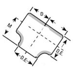 Tee 1 / 2" SCH10 SS316 BW