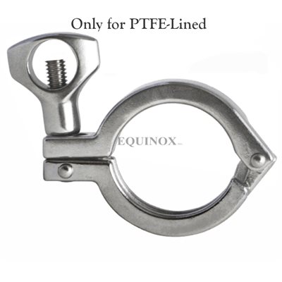 Clamp HD 2" SS304 for fitting PTFE Lined Clamp HD 2" SS304 for fitting PTFE Lined