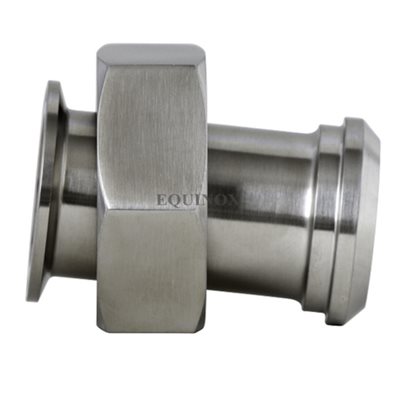 Adaptor Tri-Clamp x Bevel seat female with nut