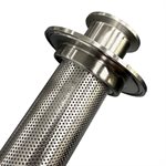Filtre à Tamis Droit 2" TC x 14" long perforation:1mm SS316