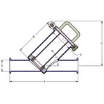Y-Strainer 1 1 / 2" TC Hole:1mm SS316