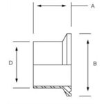 Ferrule Long Clamp (14AM7) 